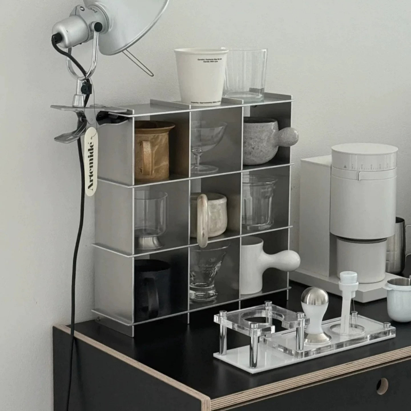 Commercial Kitchen Rack - Étagère de rangement minimaliste en alliage