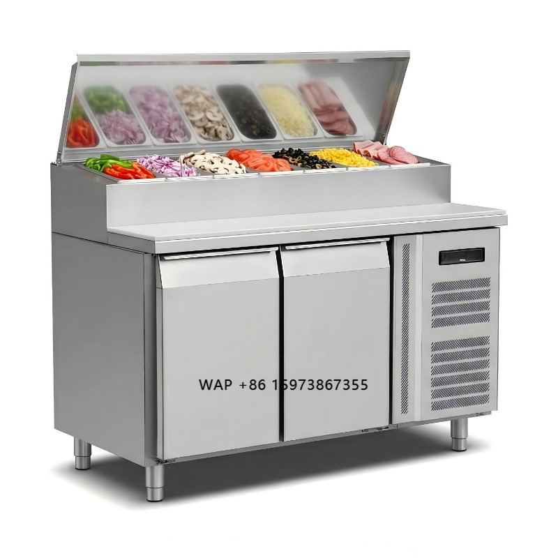 Commercial Kitchen Table - Réfrigérateur de préparation OEM à 2