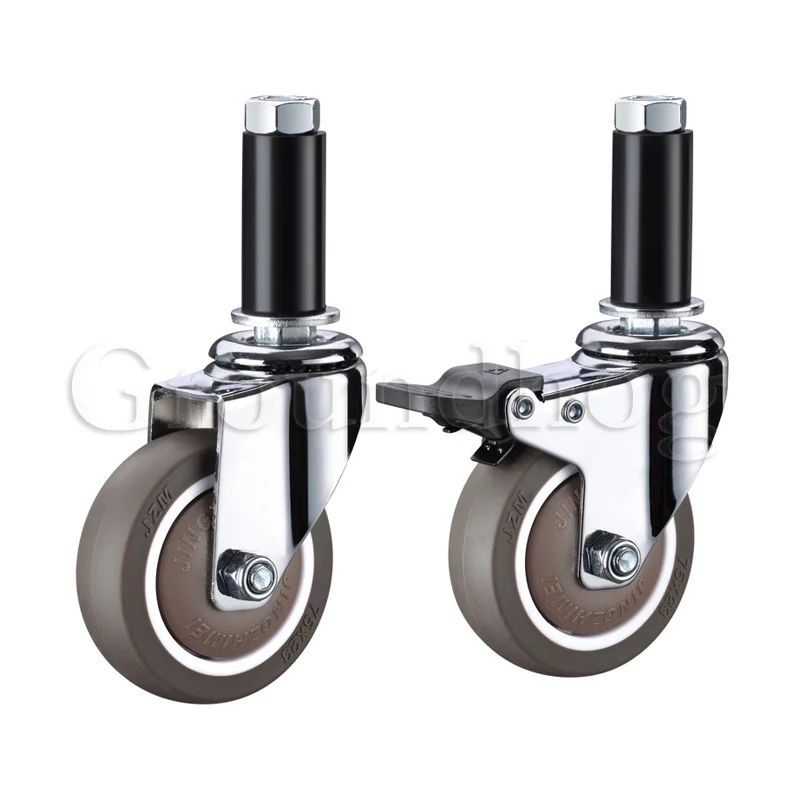 Commercial Kitchen Youtube - 4 roulettes extensibles, roues en caoutchouc