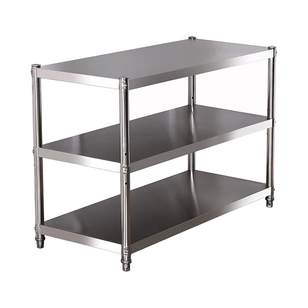 Commercial Kitchen Table - Étagère en acier inoxydable, support de