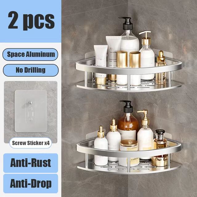Commercial Kitchen Rack - Étagère de salle de bain murale