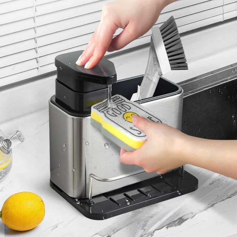 Commercial Kitchen Sink - Distributeur de savon multifonctionnel en acier