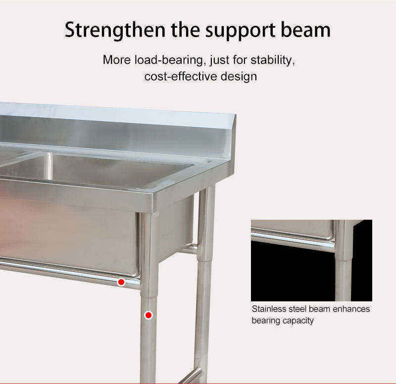 Évier de cuisine professionnel - Commercial Kitchen Sink avis et prix