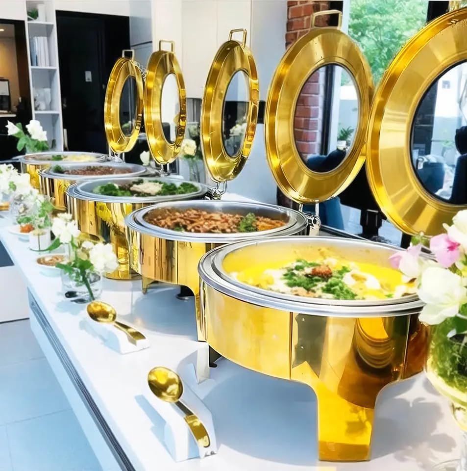 Grande fenêtre ronde en verre  - Bain Marie Food Warmer avis et prix