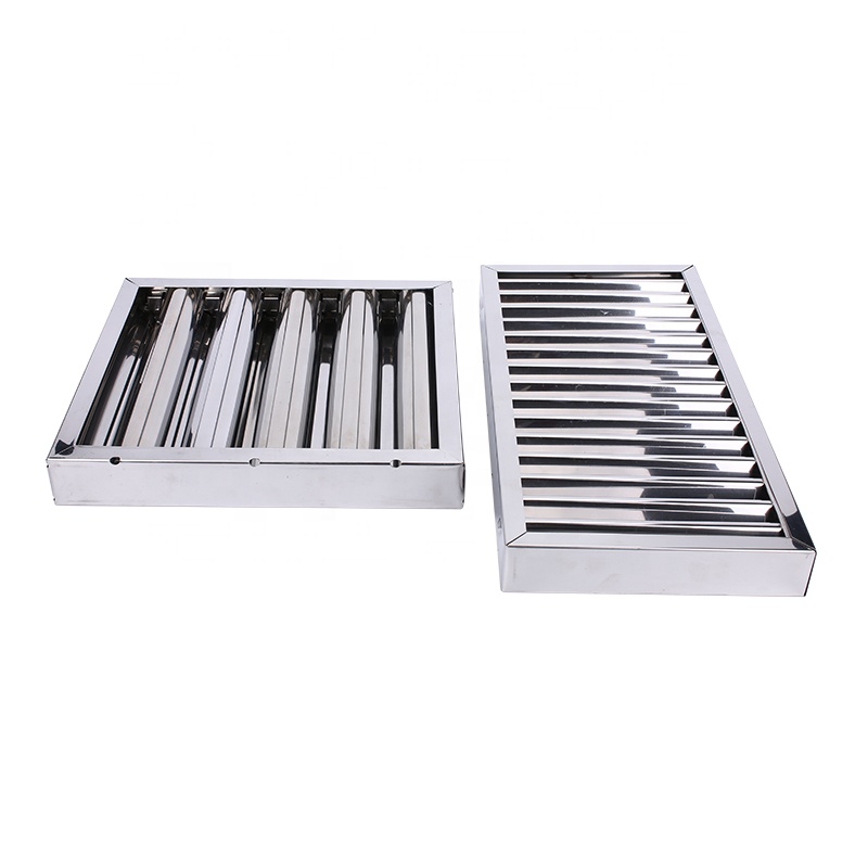 Filtre à graisse 201SS 304SS 4 - Commercial Kitchen Hoods avis et prix