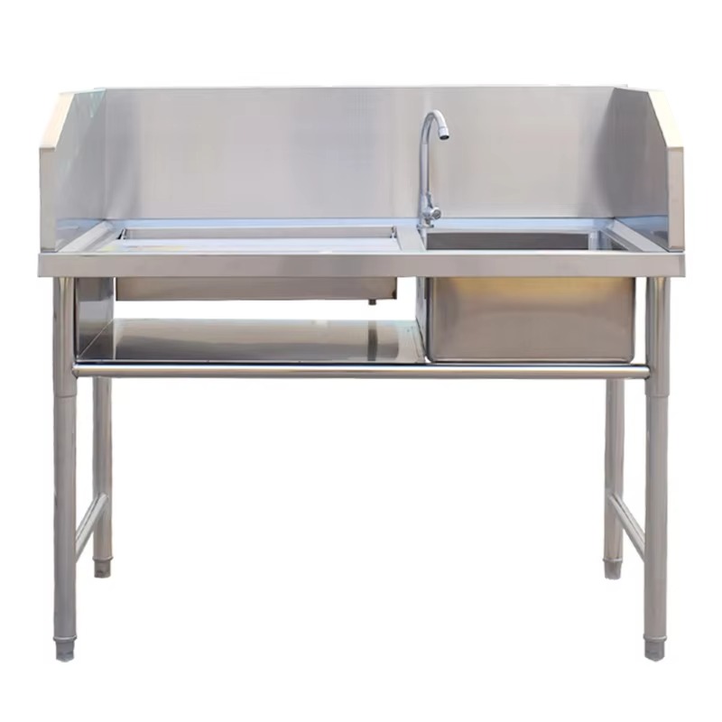 Table de travail commerciale d - Commercial Kitchen Sink avis et prix