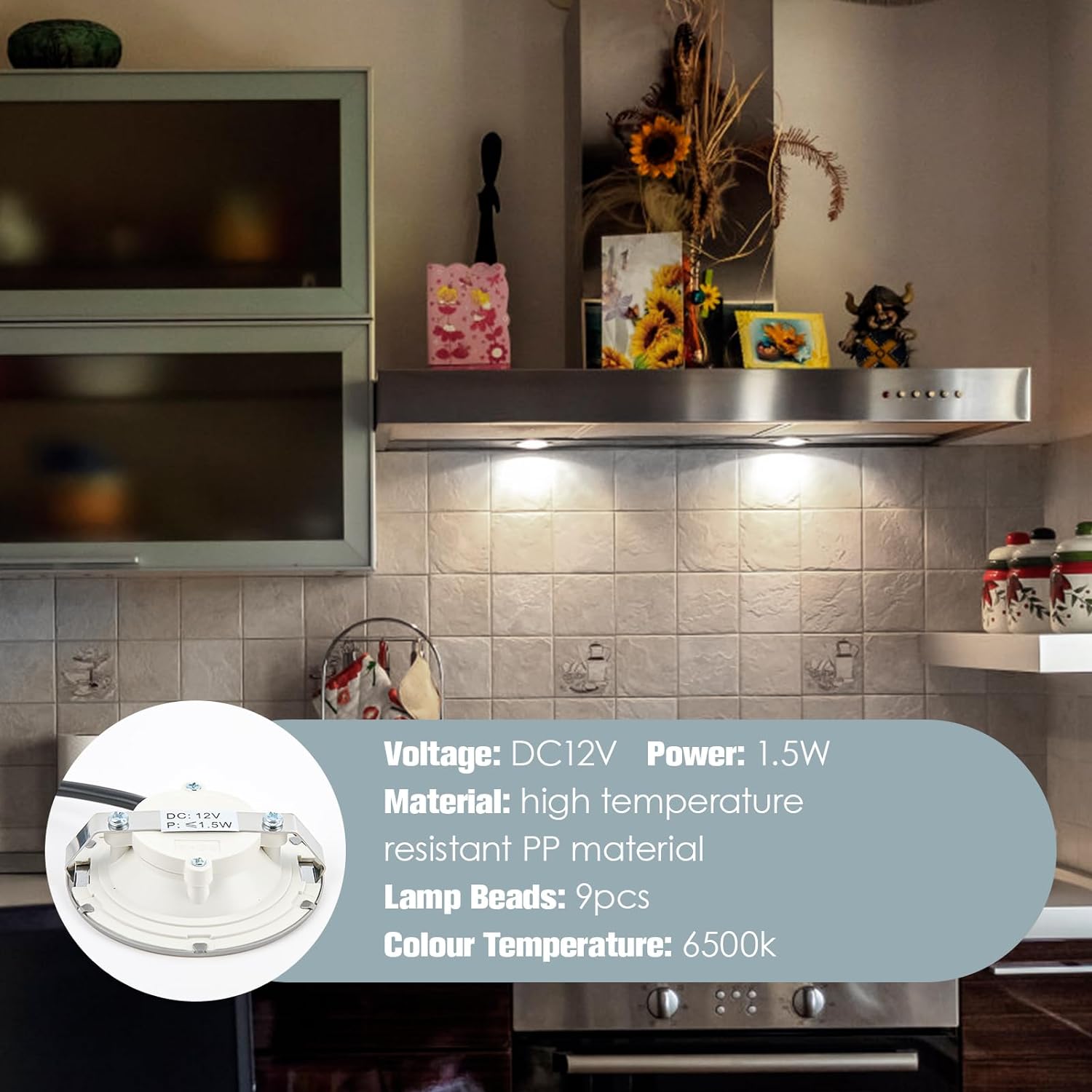 2x Lumière LED encastrée pour  - Commercial Kitchen Hood Installation avis et prix