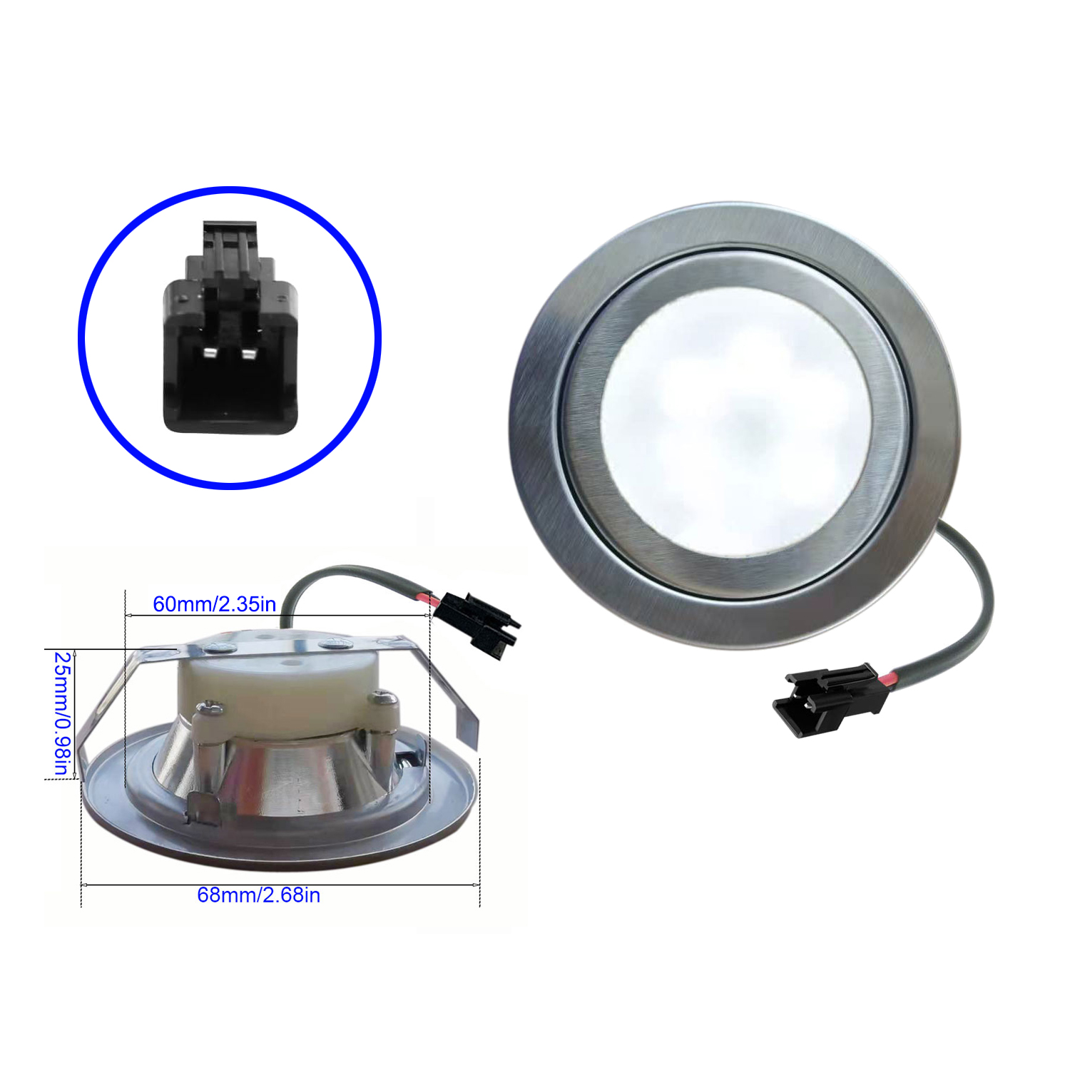 2x Lumière LED encastrée pour  - Commercial Kitchen Hood Installation avis et prix