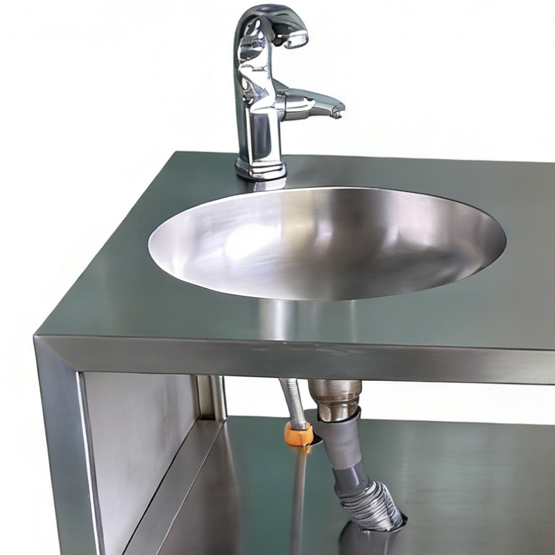 Évier simple moderne en acier  - Commercial Quality Kitchen Faucet avis et prix