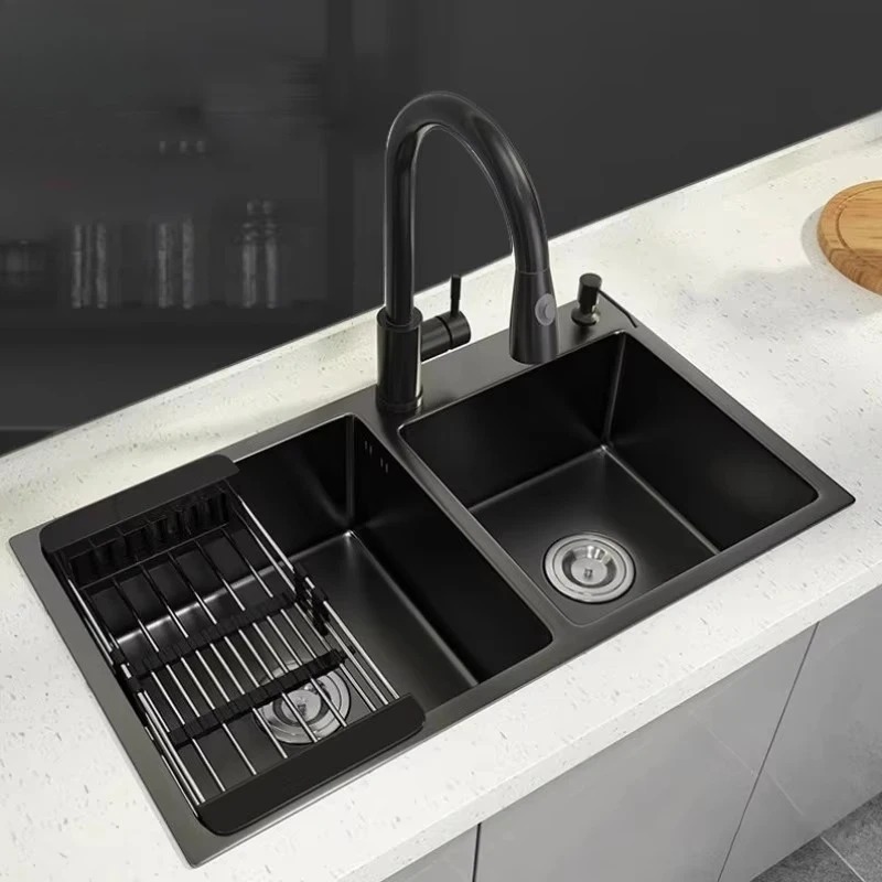 Évier de cuisine double cuve e - Commercial Quality Kitchen Faucet avis et prix