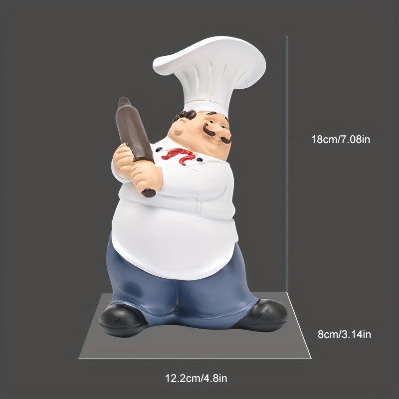 Statue de chef en résine avec  - Commercial Kitchen Table avis et prix