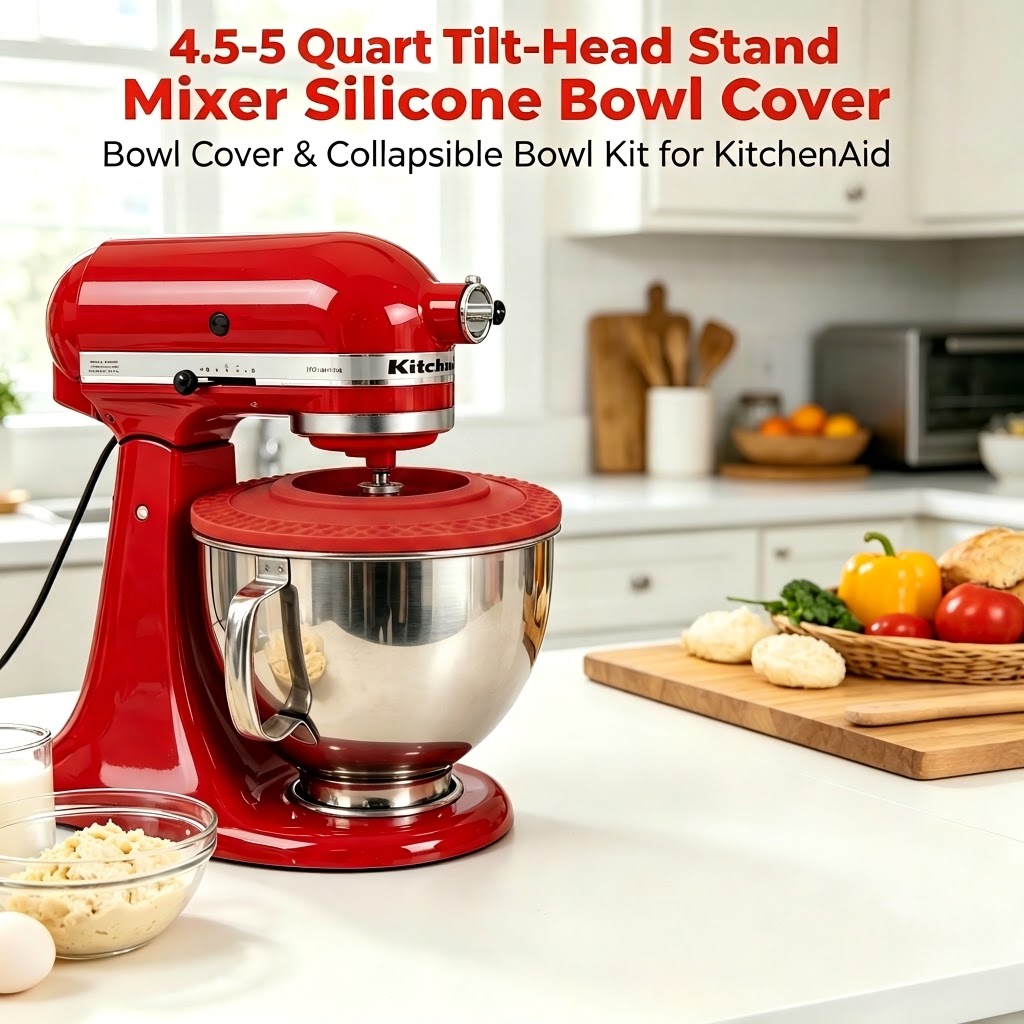 Couvre-bol en silicone anti-dé - Commercial Kitchen Aid Mixer avis et prix