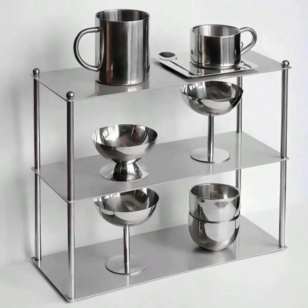 Étagère moderne en acier inoxy - Commercial Kitchen Rack avis et prix