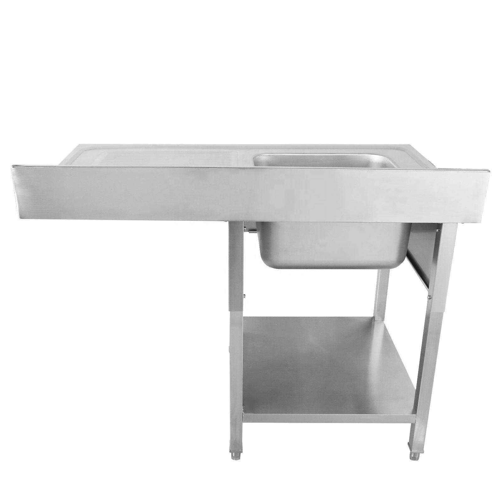 Table de travail en acier inox - Commercial Kitchen Sink avis et prix