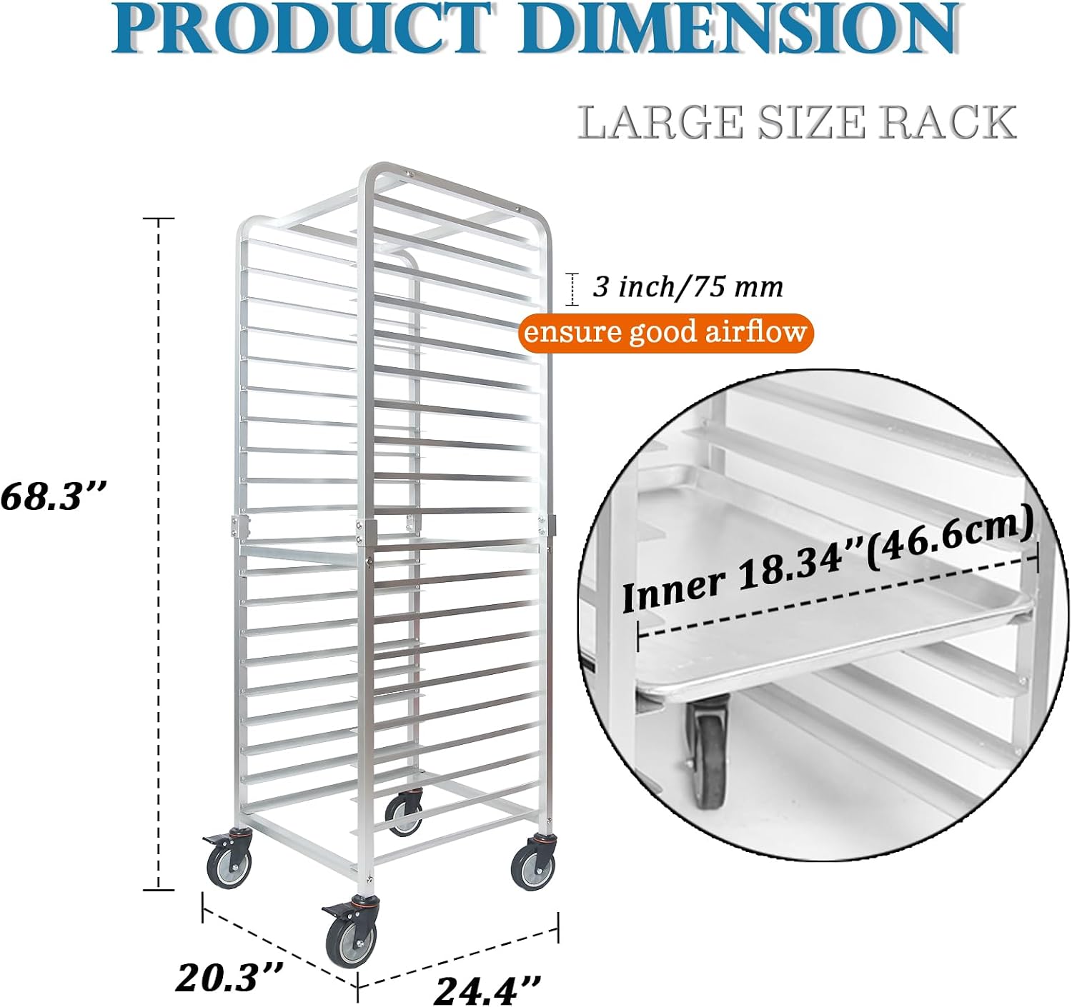 Chariot de refroidissement mob - Commercial Kitchen Rack avis et prix